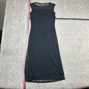 Miss Shop XS Black Midi Dress